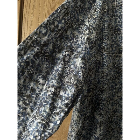 Unique Bugatchi 2XL Shaped Fit Men's Floral Long Sleeve Button Down Shirt - Picture 3 of 9